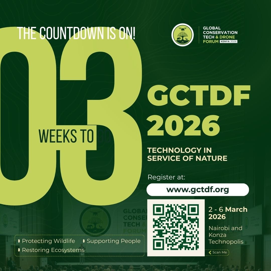 From drones and remote sensing to AI-powered field monitoring, #GCTDF2026 is where innovation meets real conservation work. If you’re applying tools, designing solutions, or strengthening biodiversity protection, this is your space. Join us in Kenya, 2–6 March 2026. Nairobi &amp;