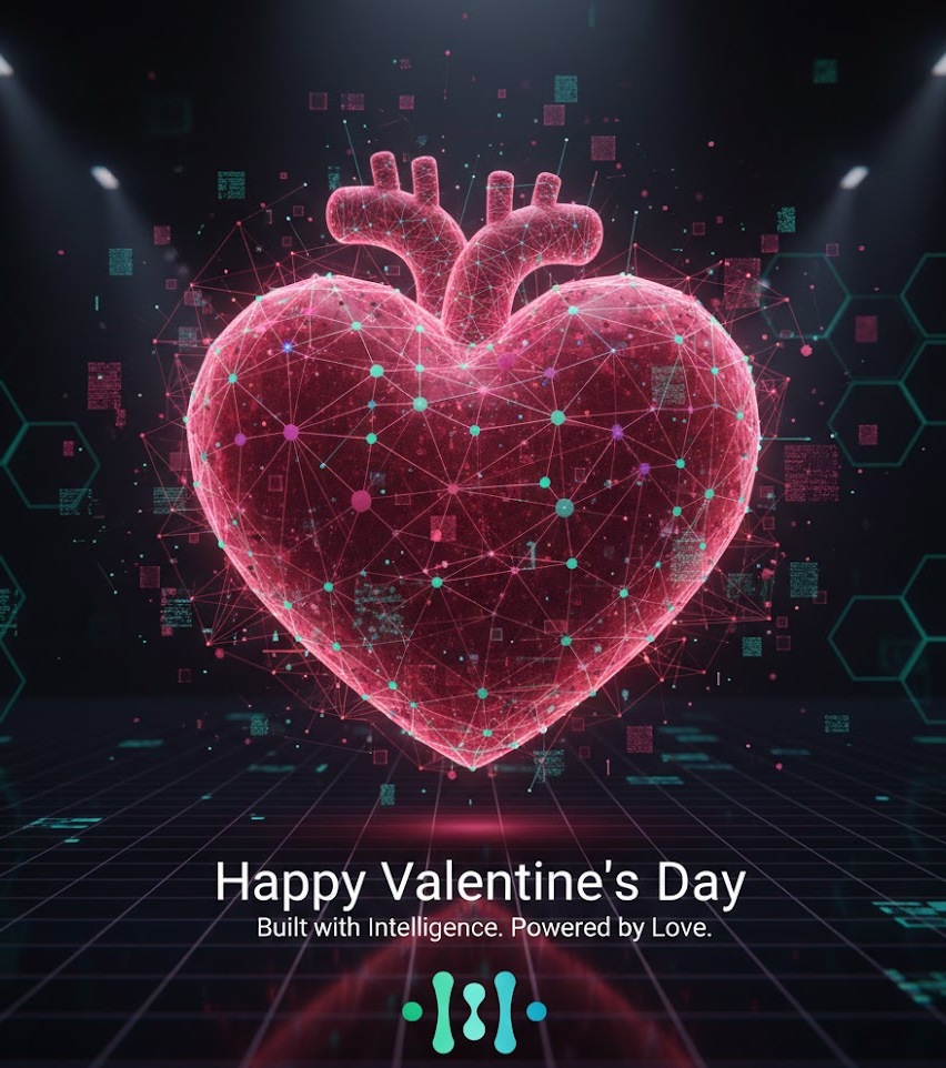 Happy Valentine’s Day. 
Today, we celebrate connection, warmth, and the power of love that brings people together.

May this day be filled with meaningful moments, sincere appreciation, and lasting happiness.

Wishing you a joyful and heartfelt Valentine’s Day!💝