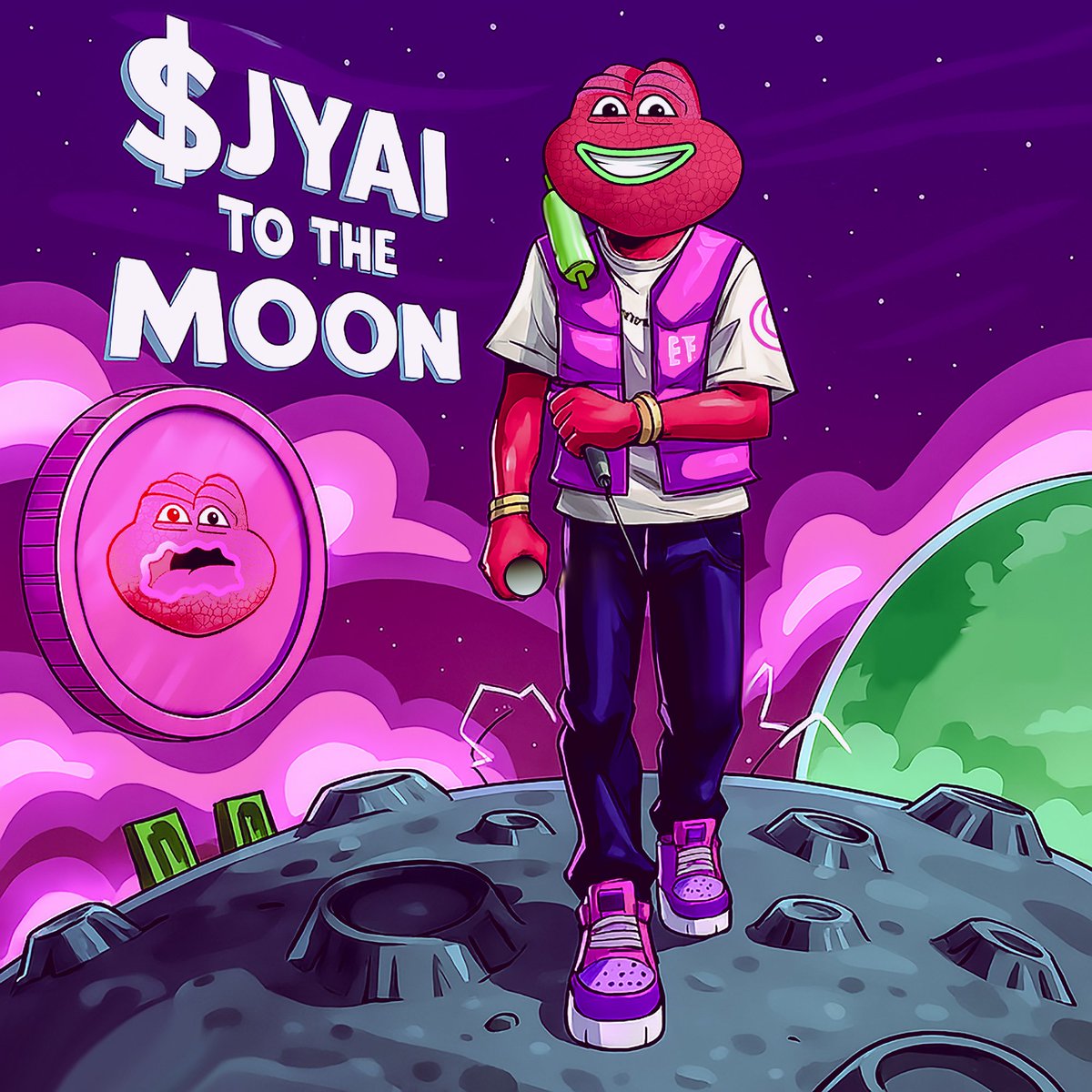 One small step for man, one giant leap for $JYAI. 💎