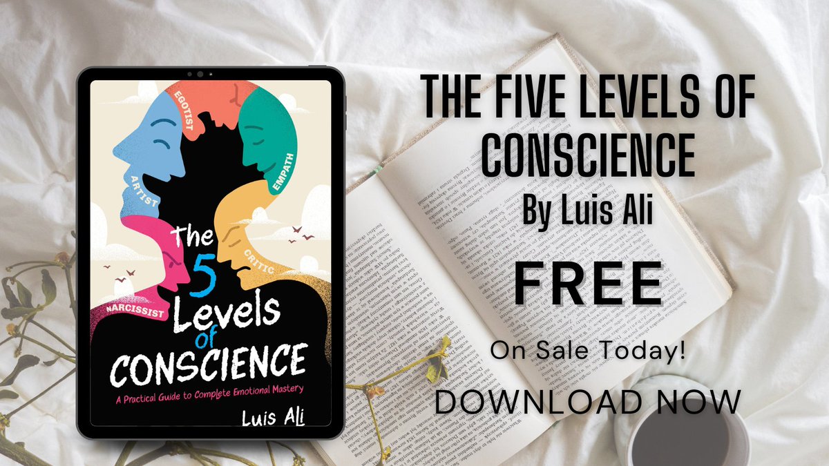 Crave_Books's tweet image. Seeking emotional transformation? Look no further! The Five Levels of Conscience by Luis Ali is your roadmap. cravebooks.com/b-64480?refere… #TransformationGuide #NonFiction