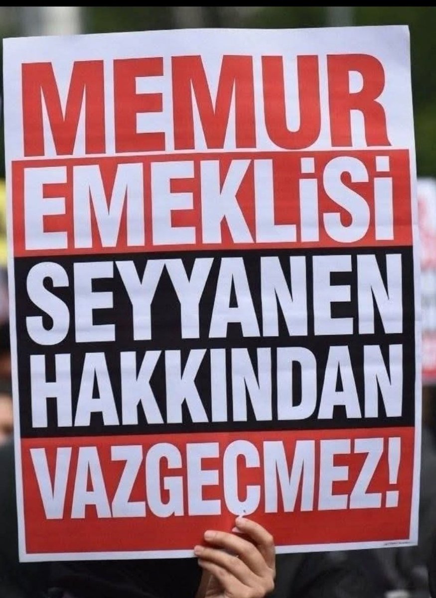 Cumhurbaşkanı Erdoğan
<a href="/RTErdogan/">Recep Tayyip Erdoğan</a>
<a href="/Akparti/">AK Parti</a>  
#EmekliMemur a
tuzak kurdu❗
Kanuna aykırı KHK 375/40 ile seyyanen zam hakkımıza el koyarak bizi açlığa mahkum etti❗
 #MemurEmeklisineAdalet için
Sandıkta HesapSoracağız‼️
<a href="/tcbestepe/">T.C. Cumhurbaşkanlığı</a> 
<a href="/MHP_Bilgi/">MHP</a> 
<a href="/TBMMGenelKurulu/">TBMM Genel Kurulu</a> 
<a href="/iletisim/">T.C. İletişim Başkanlığı</a>