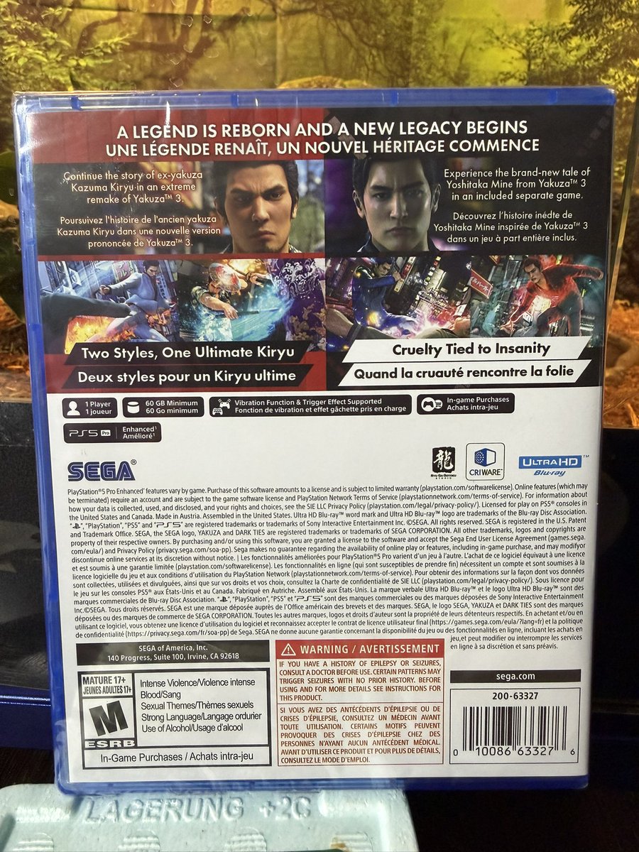 New release just dropped #yakuzakiwami3darkties #sega #LikeADragon Get yours here on amazon <a href="/amazon/">Amazon</a> <a href="/SEGA/">SEGA</a> amzn.to/4r9qDTw