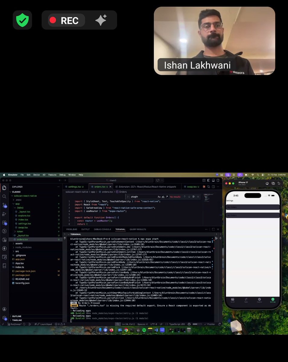 It's Day 3 of learning <a href="/reactnative/">React Native</a> from <a href="/bluntbrain/">ishan</a> .