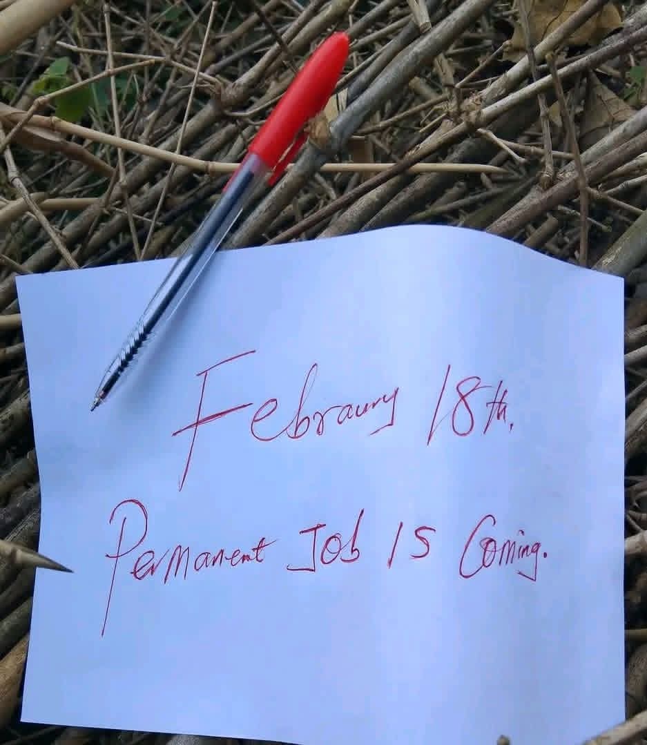 February 18th, Permanent Job Is Coming🙏✨