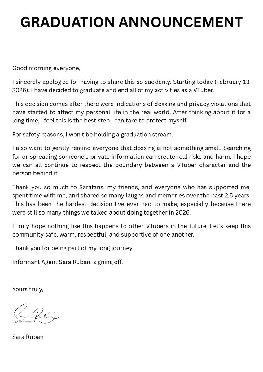 ⚠️IMPORTANT ANNOUNCEMENT⚠️

I apologize for the sudden announcement. Thank you so much for everything.