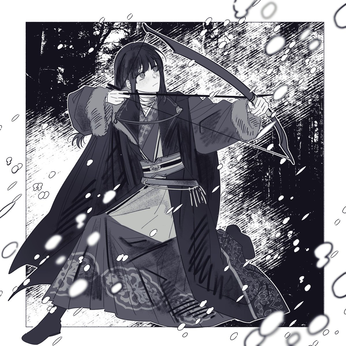 아우우웅 활쏘는 랑이가 왔더여