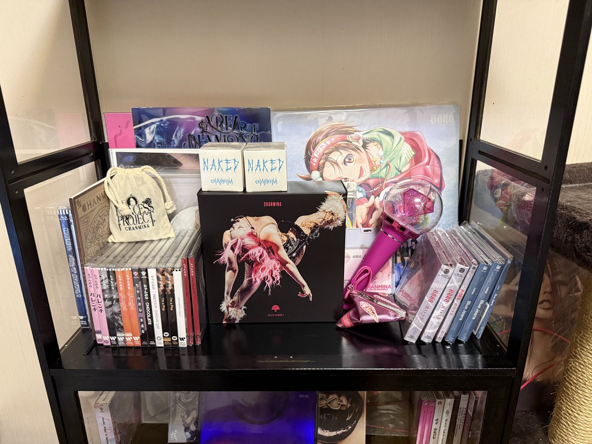 ちゃんみなとHanaのCDコーナーを作りました🥰
早くニューアルバム『LEGEND』が買えますように🥹