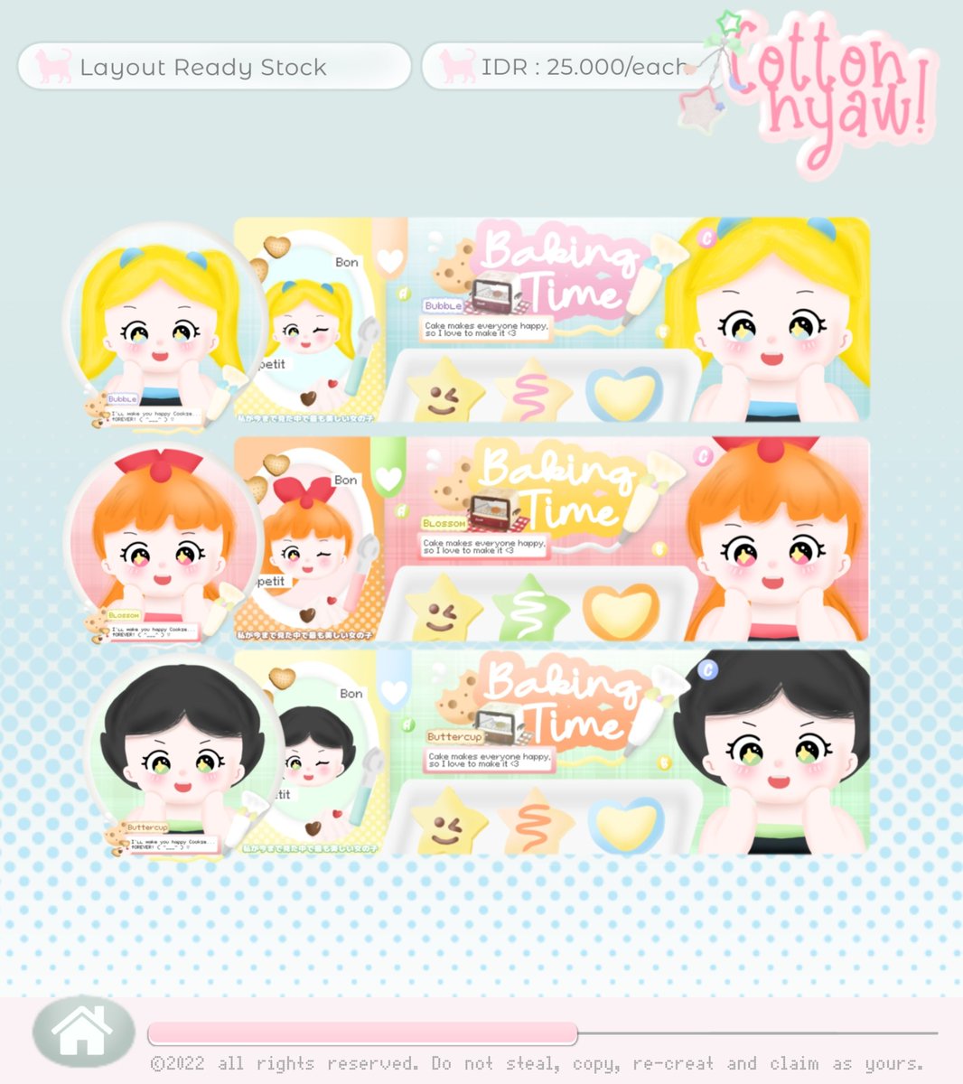 Layout chibi 25k/each, bisa resize wabis jugaa. info lengkap boleh cek ALT yaa

#zonauang #zonajajan