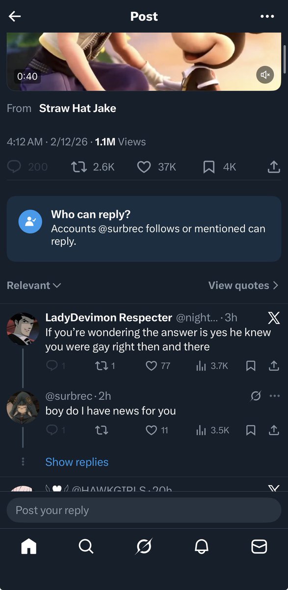 first two comments are definitely the reason comments are turned off 😂