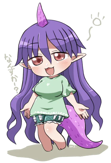 ぽやぽやしたちやりちゃん #おは東方