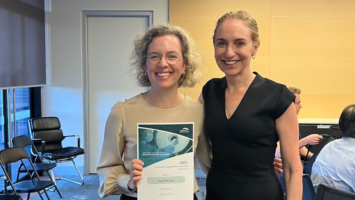 Professor Georgina Long AO (Bluesky @gvlongphdmd) tweet media