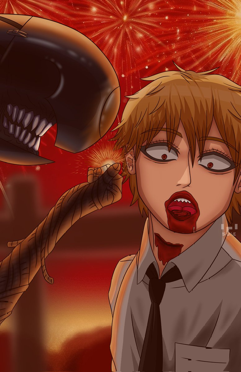 Silhouettesume's tweet image. Chainsaw Man // "She's the Bomb Devil!"
.
.
.
#chainsawman #bombdevil #denji #chainsawmanfanart #ChainsawManMovie #illustration #IllustrationArt