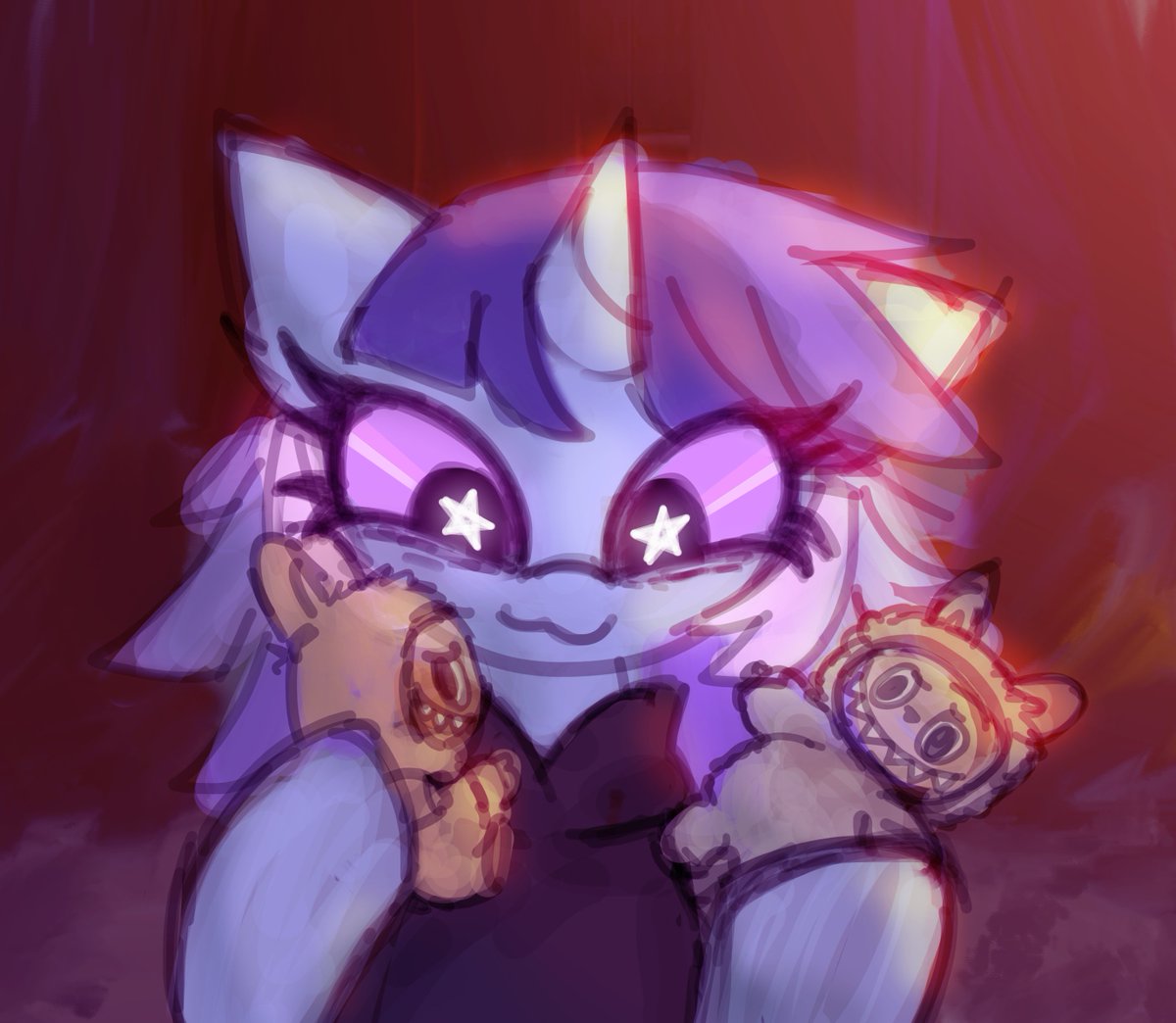 Flawless playing with her labubus
Happy Flawless Friday! #tamers12345