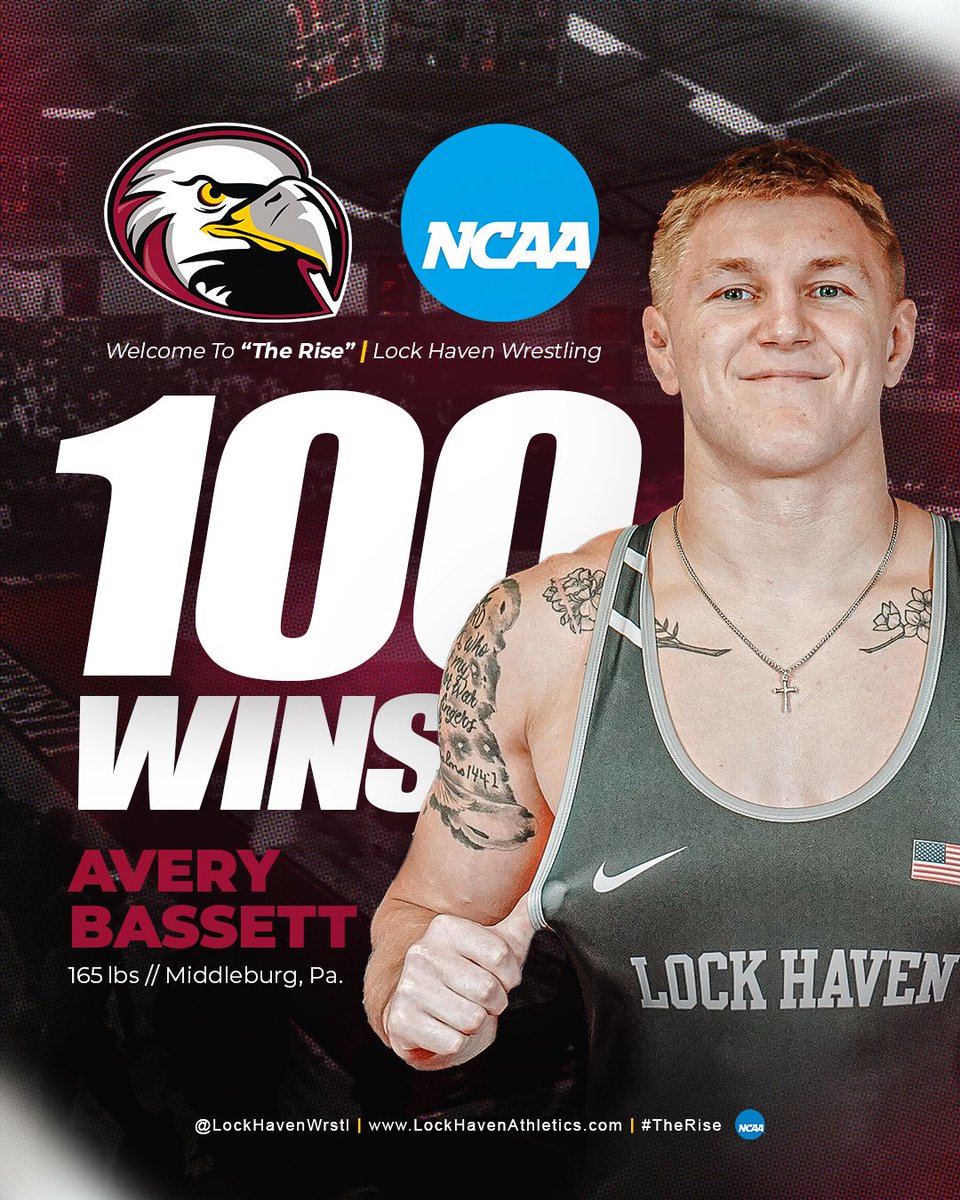 Welcome to the Century Club 💯
<a href="/MACSports/">MACtion</a> <a href="/HavenAthletics/">Lock Haven Athletics 🦅</a>