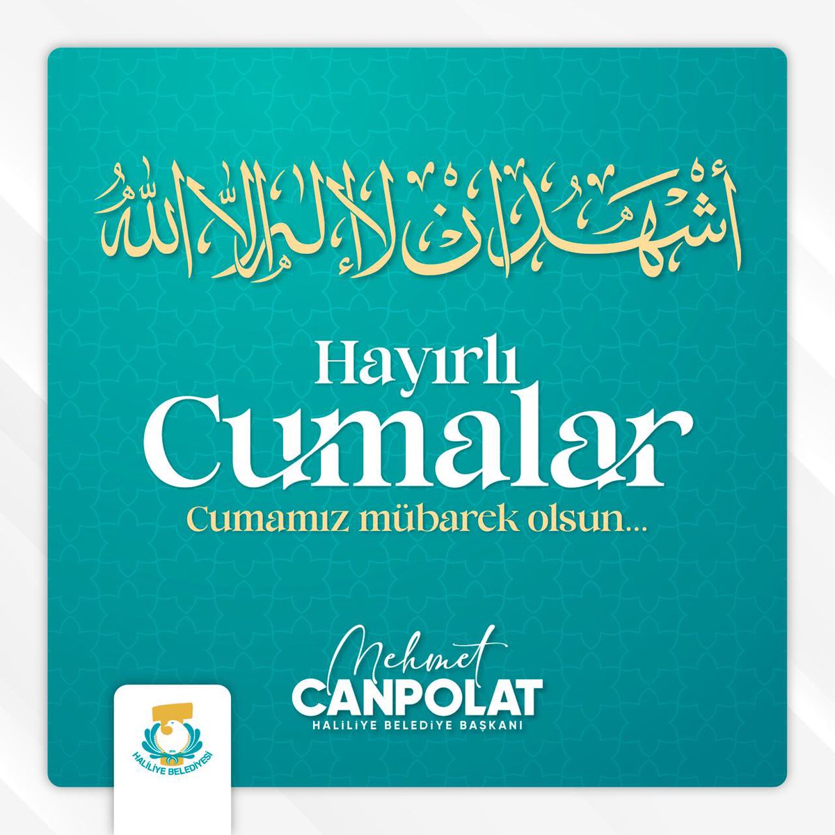 Allah'ın rahmeti ve bereketi üzerimize olsun.

Günümüz hayırlı, Cumamız mübarek olsun.

Hayırlı Cumalar.