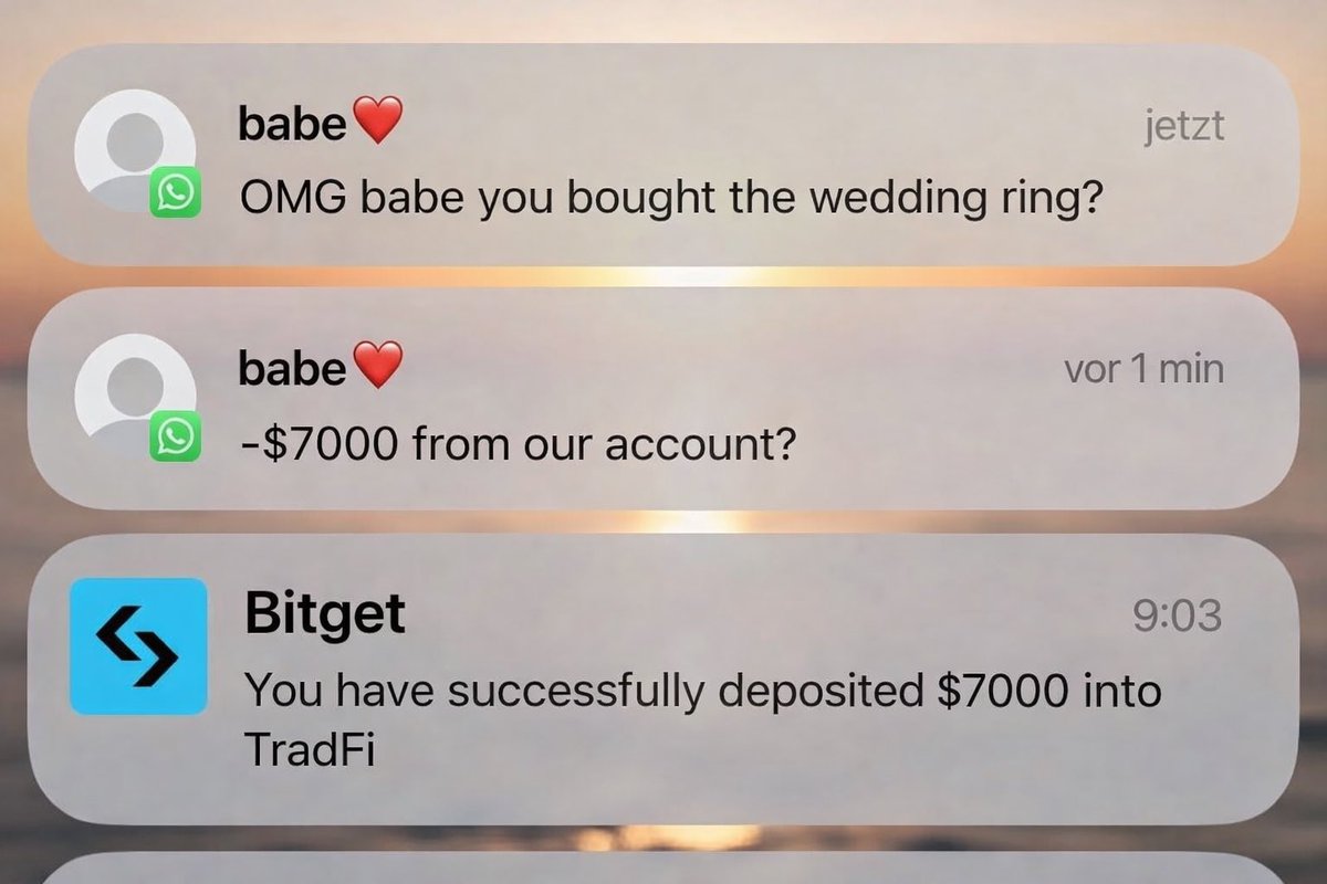 The ring can wait.
Time to trade Gold on #BitgetTradFi