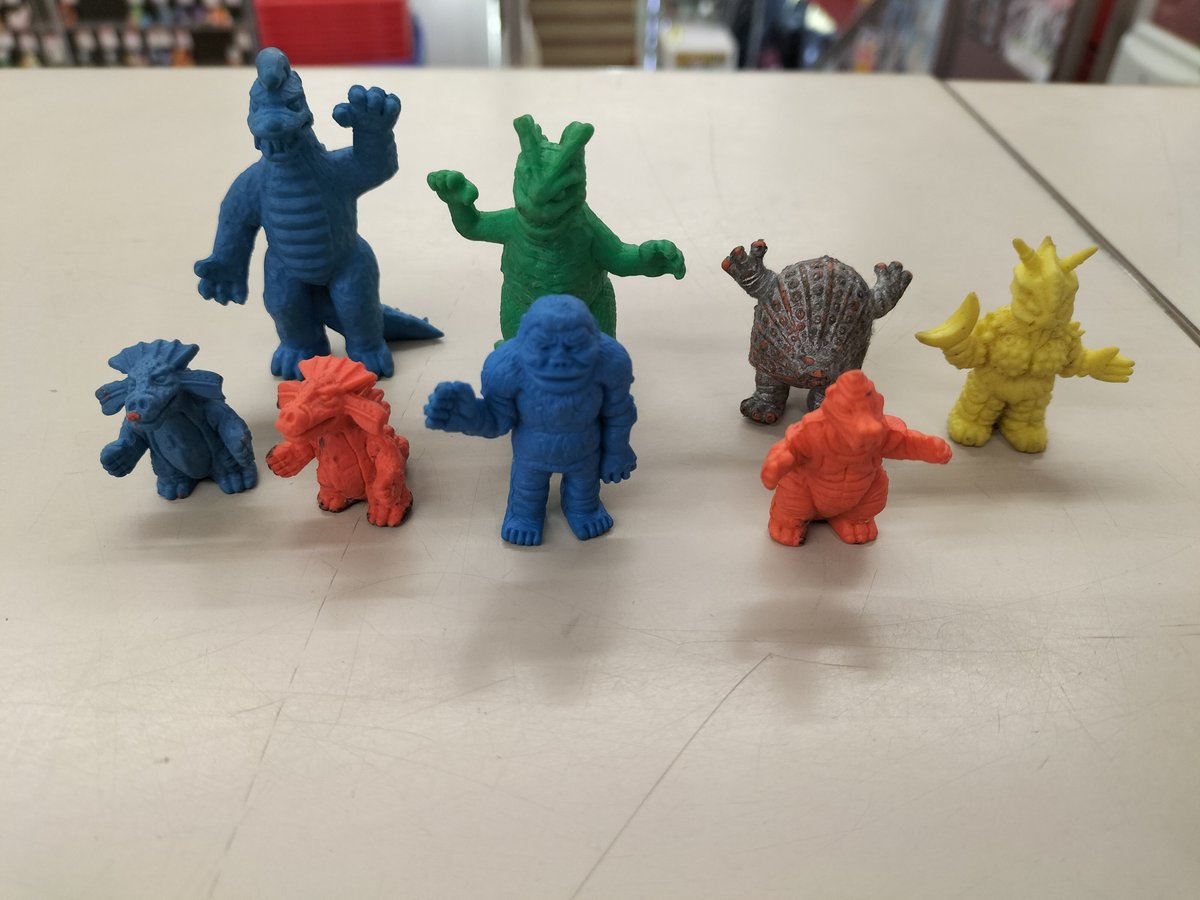 怪獣消しゴムをお売りいただきました！🔥🦖 この画像の怪獣の名前を