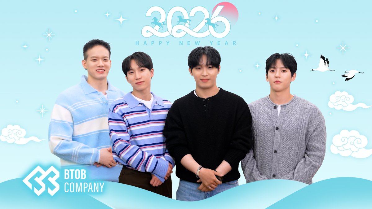 [📹]

비투비 (BTOB) - 2026 설날 인사 메세지💌

🔗 youtu.be/kMU_Sd4DapM

#비투비 #BTOB
#서은광 #SEOEUNKWANG
#이민혁 #LEEMINHYUK
#임현식 #LIMHYUNSIK
#프니엘 #PENIEL