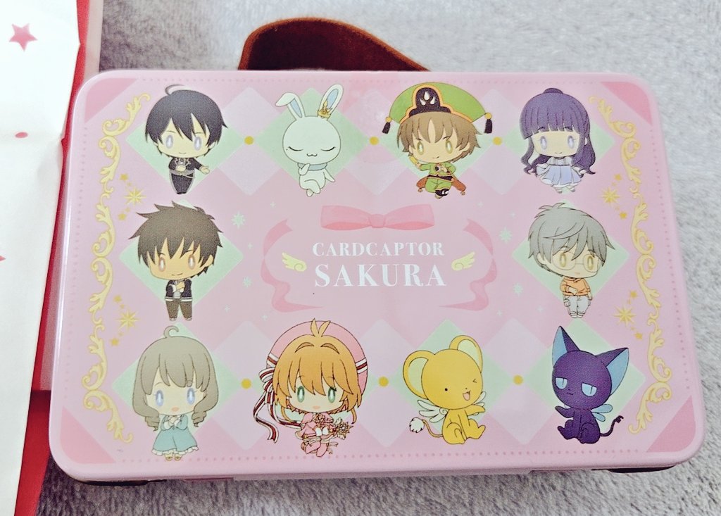 さくらちゃんのチョコ頂きました😍💕 とっても可愛いです🩷 ありがとう