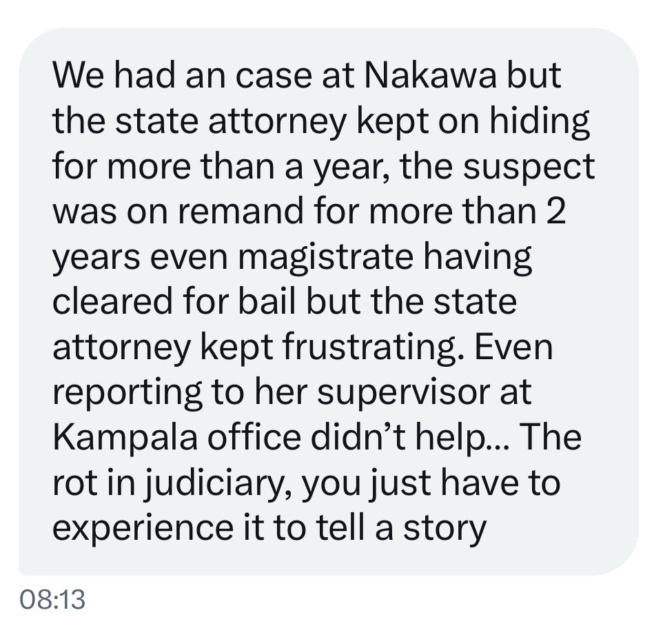 SpireJim's tweet image. Do such things happen? If so, what does one do?
#UgandaJudiciaryExhibition 
@JudiciaryUG