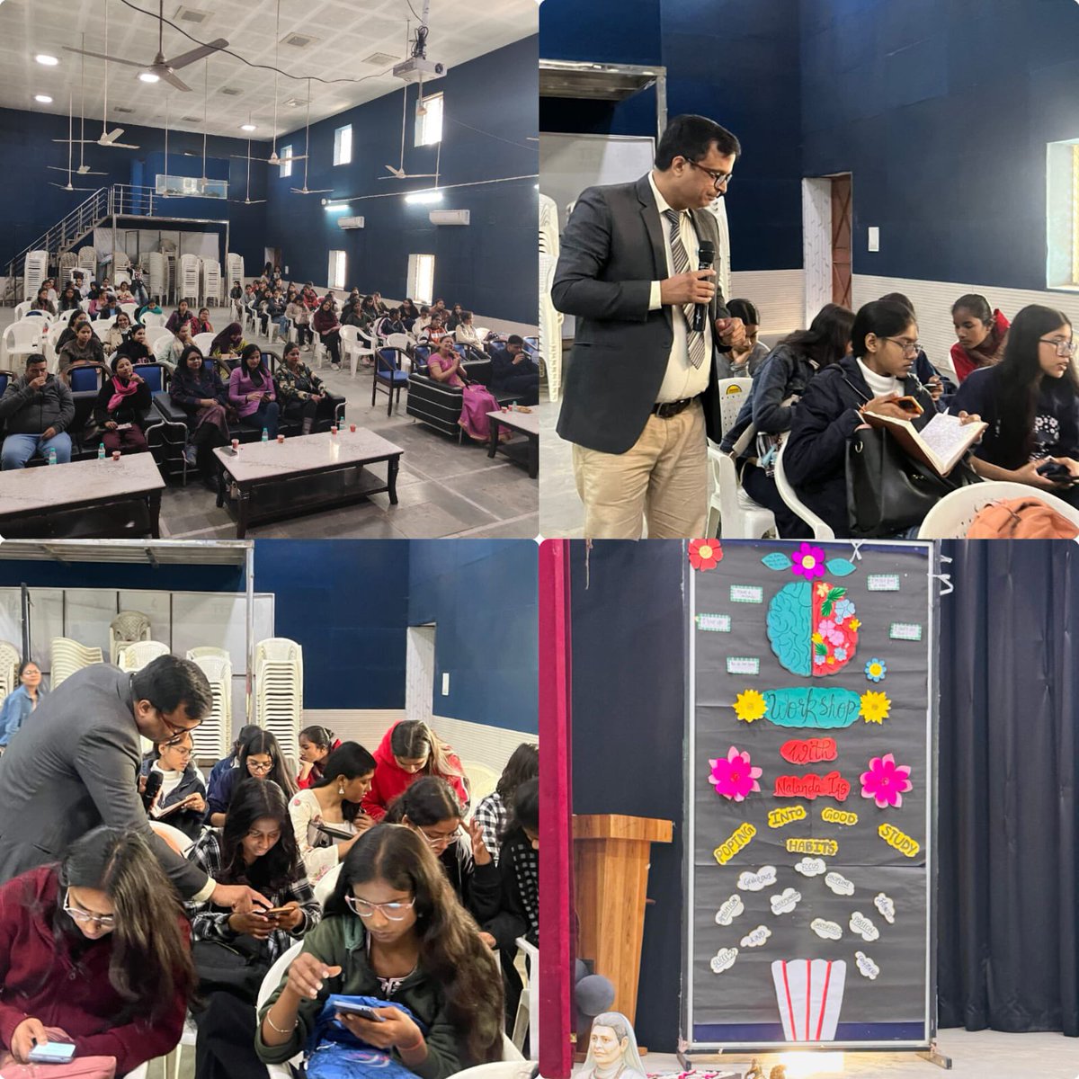 BNC__DU's tweet image. Day 2 of the UPSC Mega Workshop at BNC concluded with focused and engaging sessions on CSAT, quantitative aptitude, logical reasoning, and maths strategies.
Two impactful days of strategic preparation for the UPSC journey.
#PankhSociety #UPSCMegaWorkshop #CSATPreparation #BNC