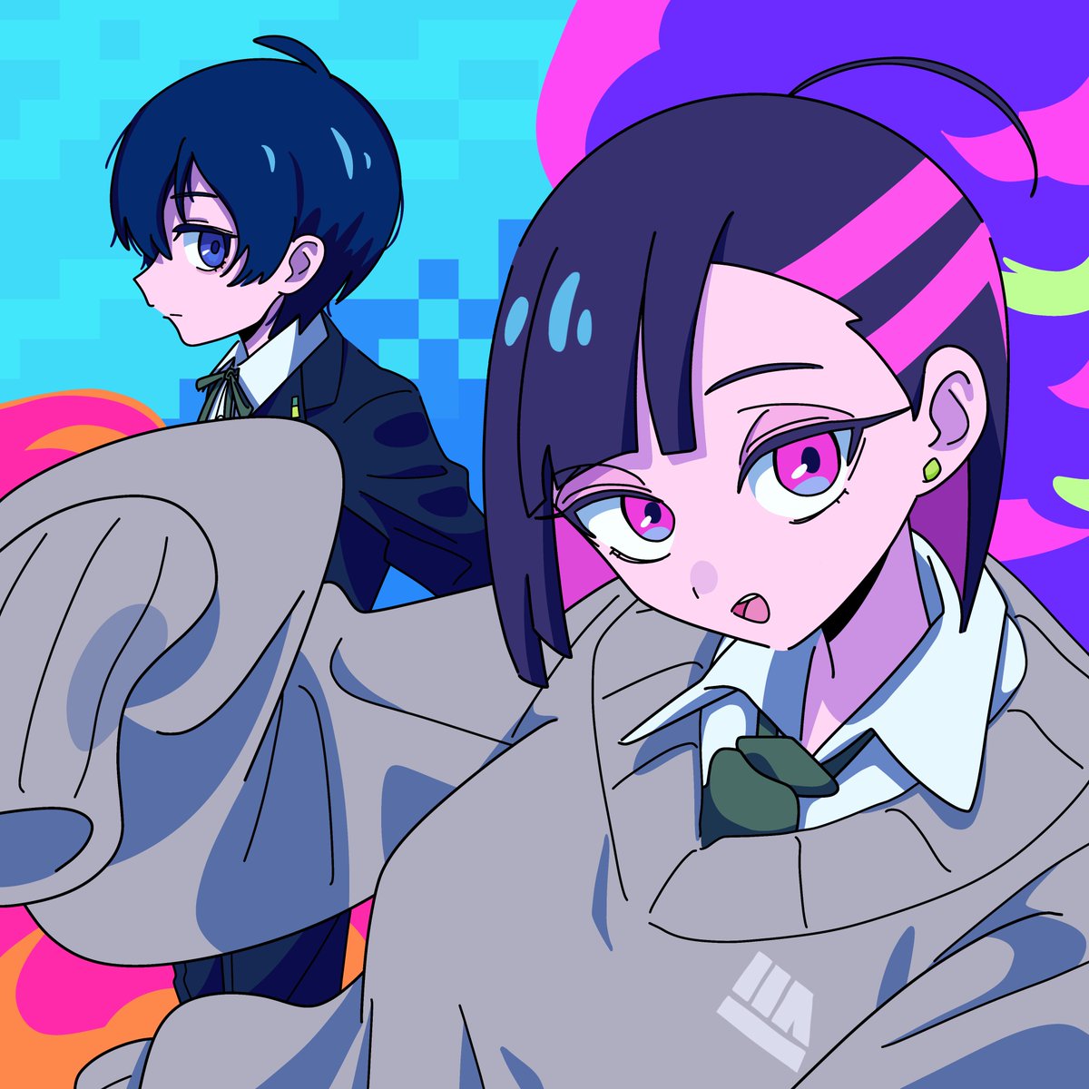 💥🩵💜
#ずとまよファンアート 
#P3R