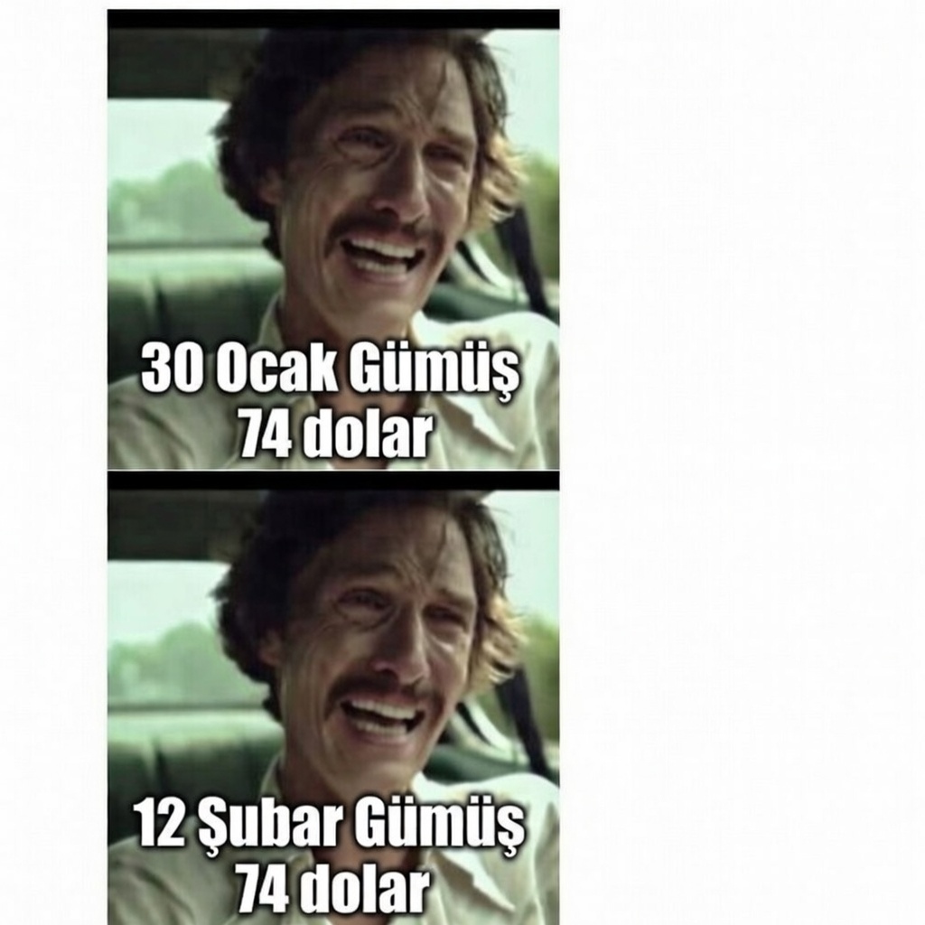 Bir Zamanlar Mutluyduk #Gümüş de... 

Şimdi ise aynı değerler farklı tarihler ama farklı duygulardayız

 ...ve bu haldeyiz..😀 

Not: Ümitlimiyiz gelecek için ? Hemde çok ümitliyiz.

#altın #gmstrf #altıns1