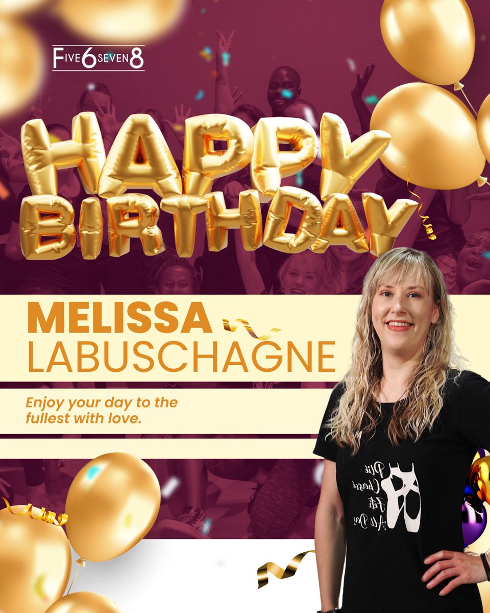 Happy BirthdayMelissa! 🎉🩰
Just in time for Valentine’s Day — may your year be full of strong cores, graceful lines, and balances that hold longer than a barre burn 😄 Here’s to loving movement, pointe-ing hearts, and standing tall all year!