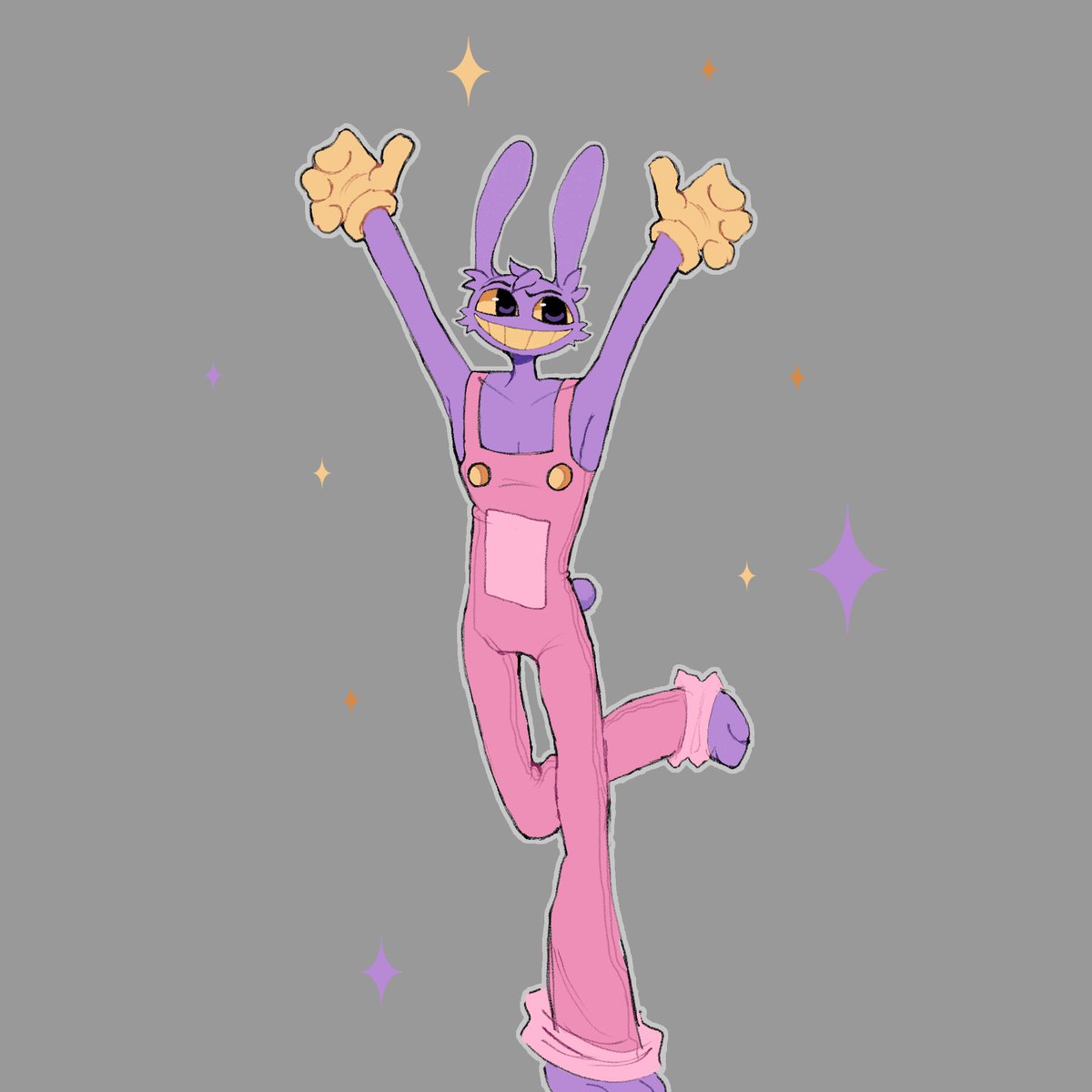 Jax!! #digitalart #TheAmazingDigitalCircus #jaxTADC