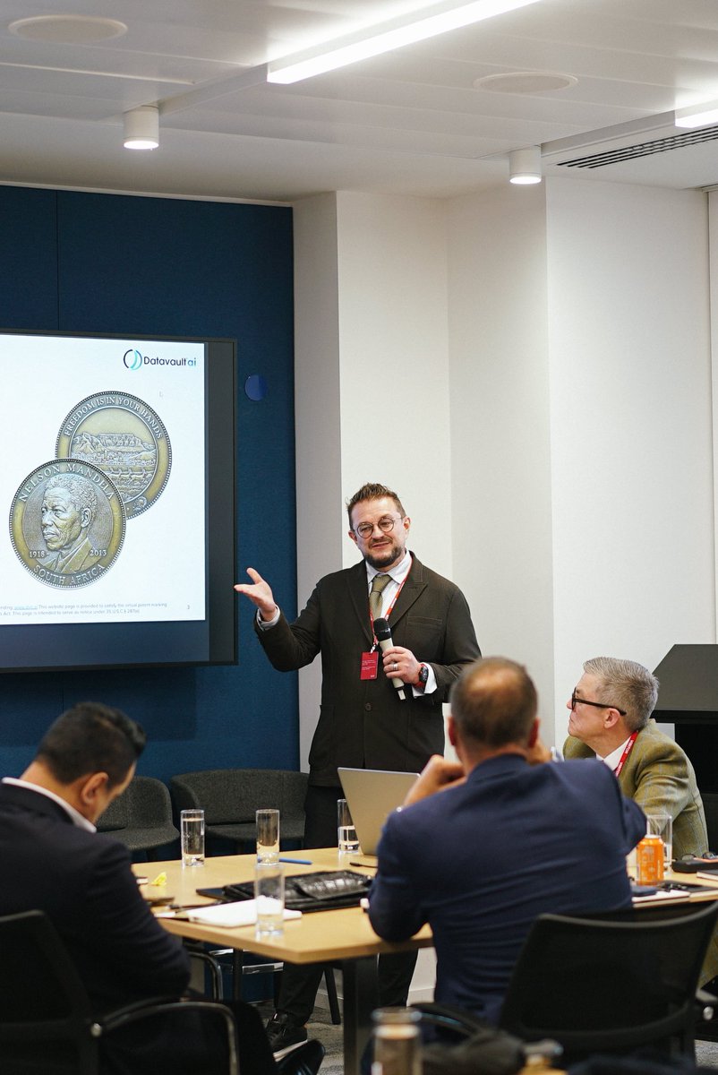 NateX112756's tweet photo. @Datavault_ai and Available Networks hosted business and Government contacts as guests of @IBMwatsonx and @IBMData in London! Our UK and broader European market is set to make an unabashed contribution to our bottom line. Focused on our World leading solutions. IBM World tour in full swing. Now off to Zurich! SIX and so much to do there. Missing Philly! On the home stretch! Powder keg, we’re going to take off because we will out work and out innovate all competitors!! Thank you to this exceptional team pulling together to deliver for our customers and our beloved shareholders for whom we will spare no effort as we march forward. Much love from London. An epic journey with a message and solutions that are resonating at the very top. Attack on all fronts! We will not be denied. #DVLT $DVLT Zurich we are on the way!