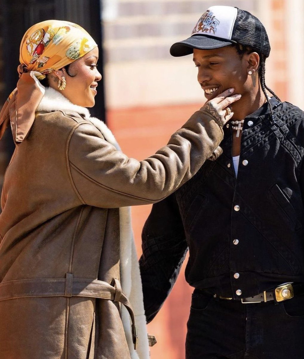Me and who? 🥹💌

Rocky &amp; Rih are always our couple style inspo