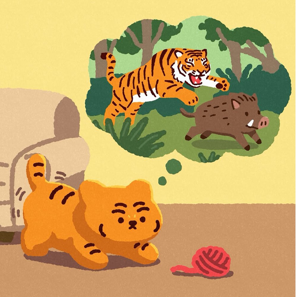 muziktiger's tweet photo. 실제 나 자신🐯 vs 상상 속 나 자신🐯 https://t.co/hiwTXFkgoD