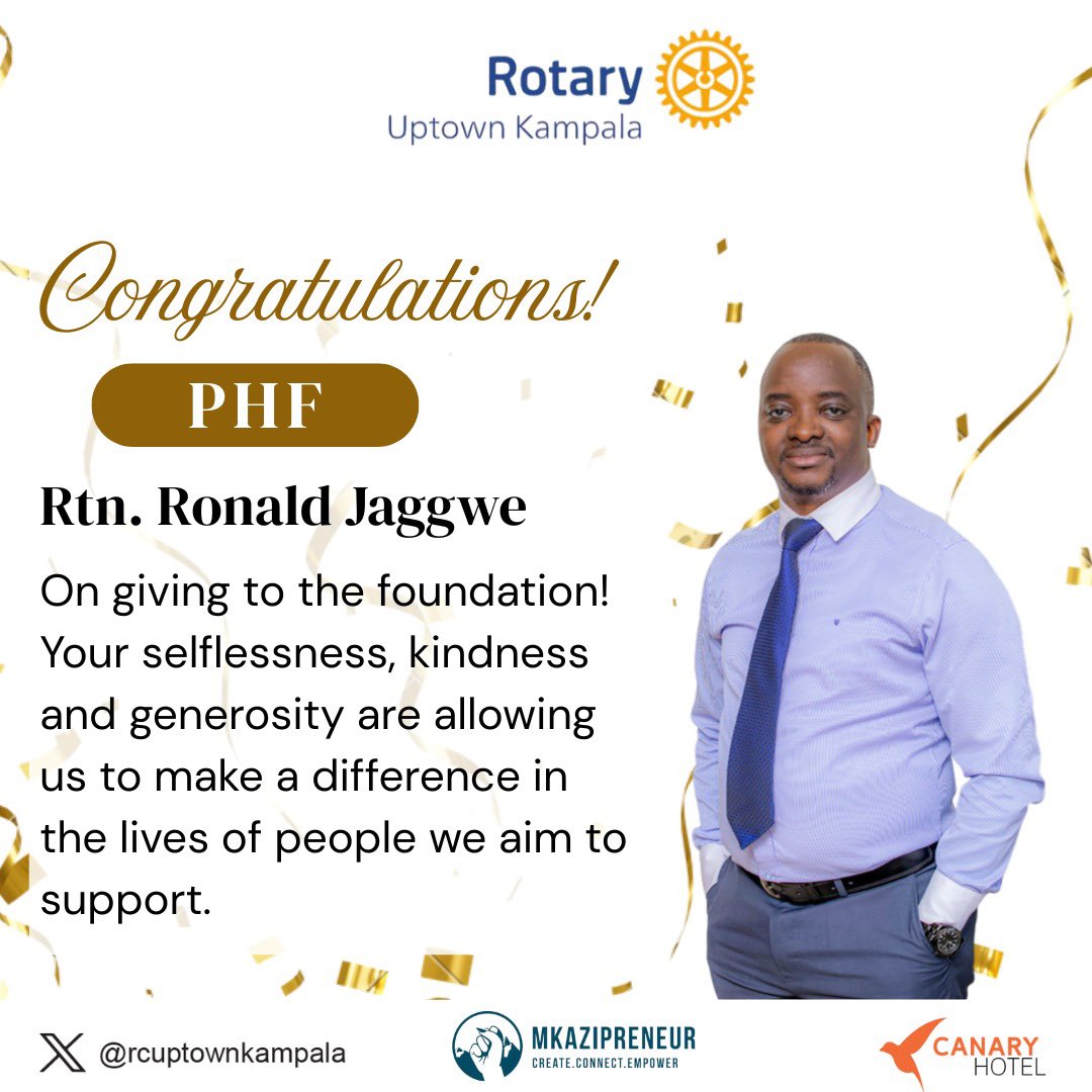 💫Rotary Club of Uptown Kampala✌ tweet media
