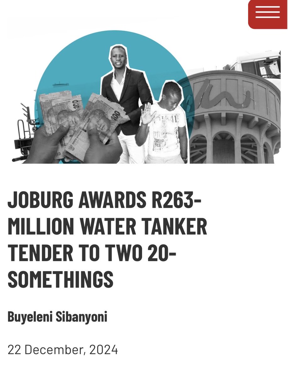 So 2024 this guys get the tender. I’m sure it’s time this bros eat ne🤔

#WaterCrisis #BBMzansiS6 #KeaDrive #SONA