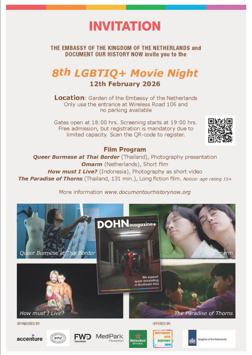 ยืนยันคำเดิมม ว่าดีใจมากที่เห็นน้องเต้อเปิดกว้างเรื่อง lgbtq+ เพราะอย่างน้อยน้องก็ก้าวเข้ามาอยู่ในอุตสาหกรรมบันเทิงที่ใช้เรื่องนี้ในการดำเนินงาน ล่าสุดไปดูงานฉายหนังที่สถานทูตเนเธอร์แลนด์ด้วย 🥺✨