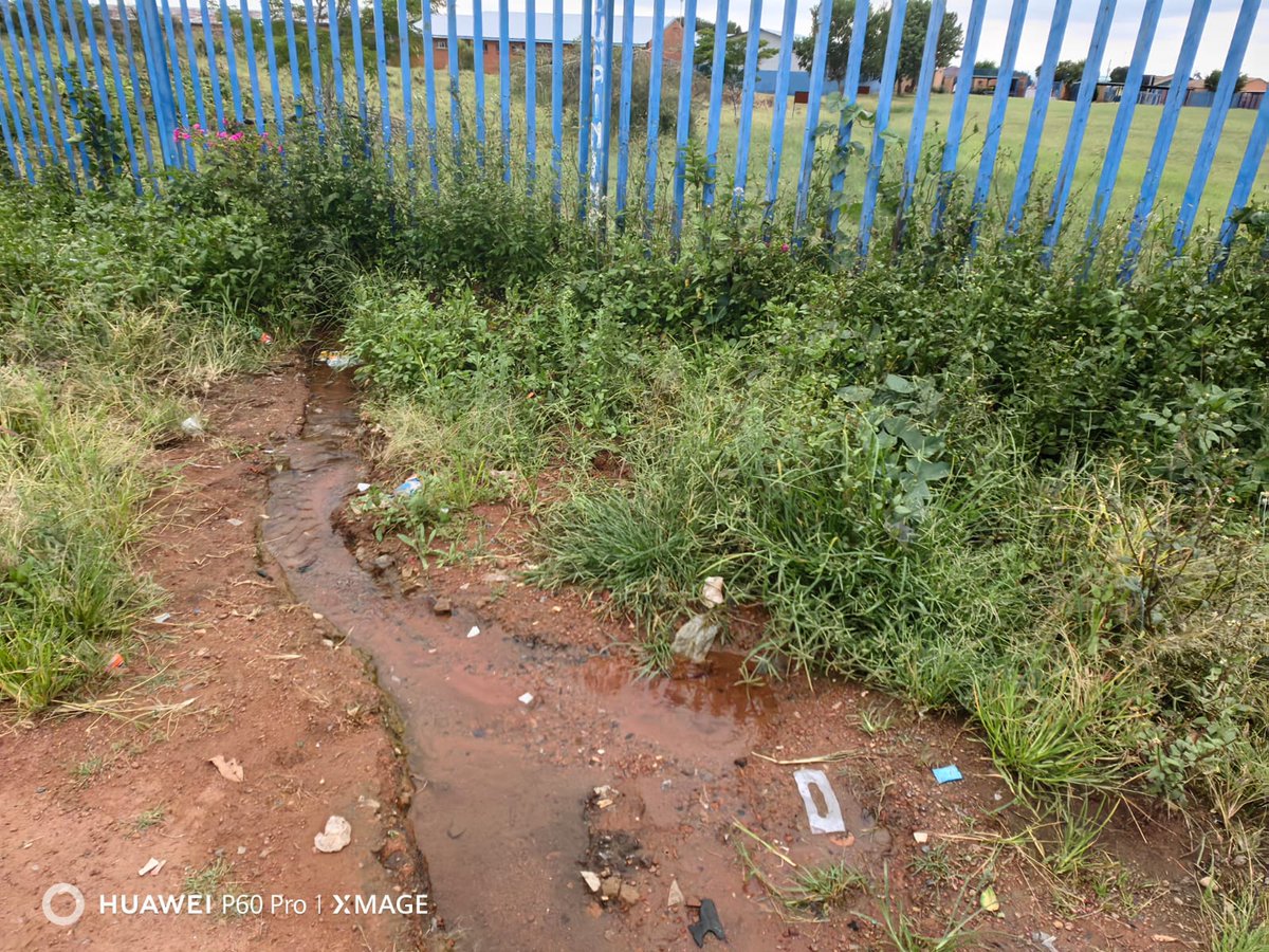 bongs2be's tweet photo. @CityTshwane There's no such... incompetent leaders and staff... I  saw this last year when I went past Rhulani Secondary School...it was still like this last week...I reported it but was ignored. https://t.co/fAOUYPqOVh