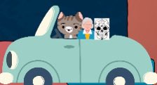 catashgames's tweet image. chillin with my peeps 
#backseatdrivers