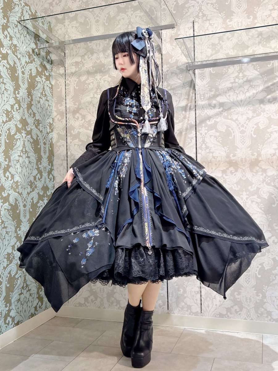 🪭新作案内🪭 【🎋輝夜生々の間🎋】 ─ベストワンピ─ 鋭さと優美が