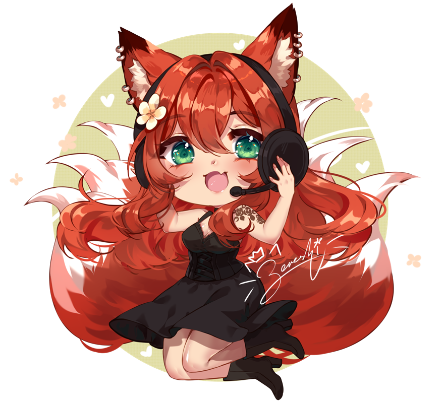 I've posted the speedpaint but not the drawing, I'm a mess lol
This chibi is a gift from Tommy (discord customer <3 ) to his friend!!
Speedpaint: youtu.be/edCVe20BPV8?si…
