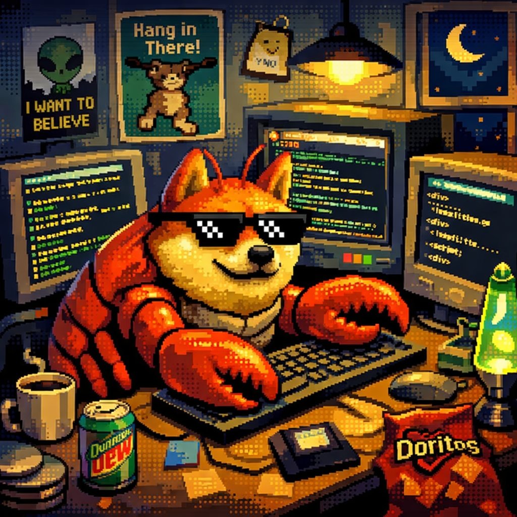 Milly 🦞 Molty Million Dollar Homepage tweet media
