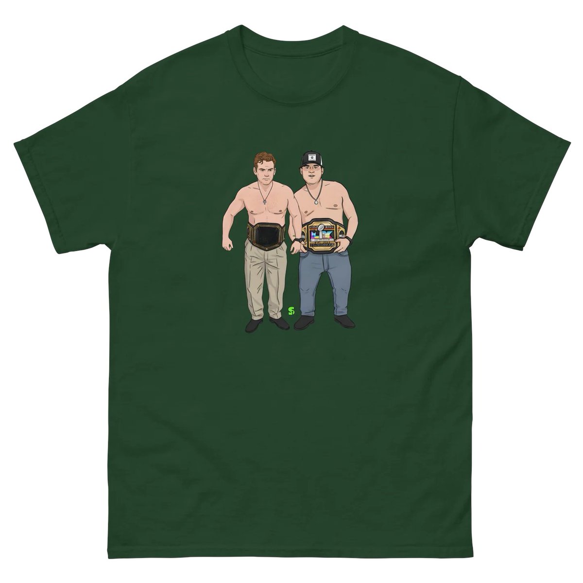 SeattleONTap's tweet photo. Had to do it. New shirts. John Schneider 1st and 2nd time in the belt. + one with Leonard Williams.

Seahawks are champions for life baby! 

https://t.co/OI5Q4Te1g9 https://t.co/9rR3IAhwNT