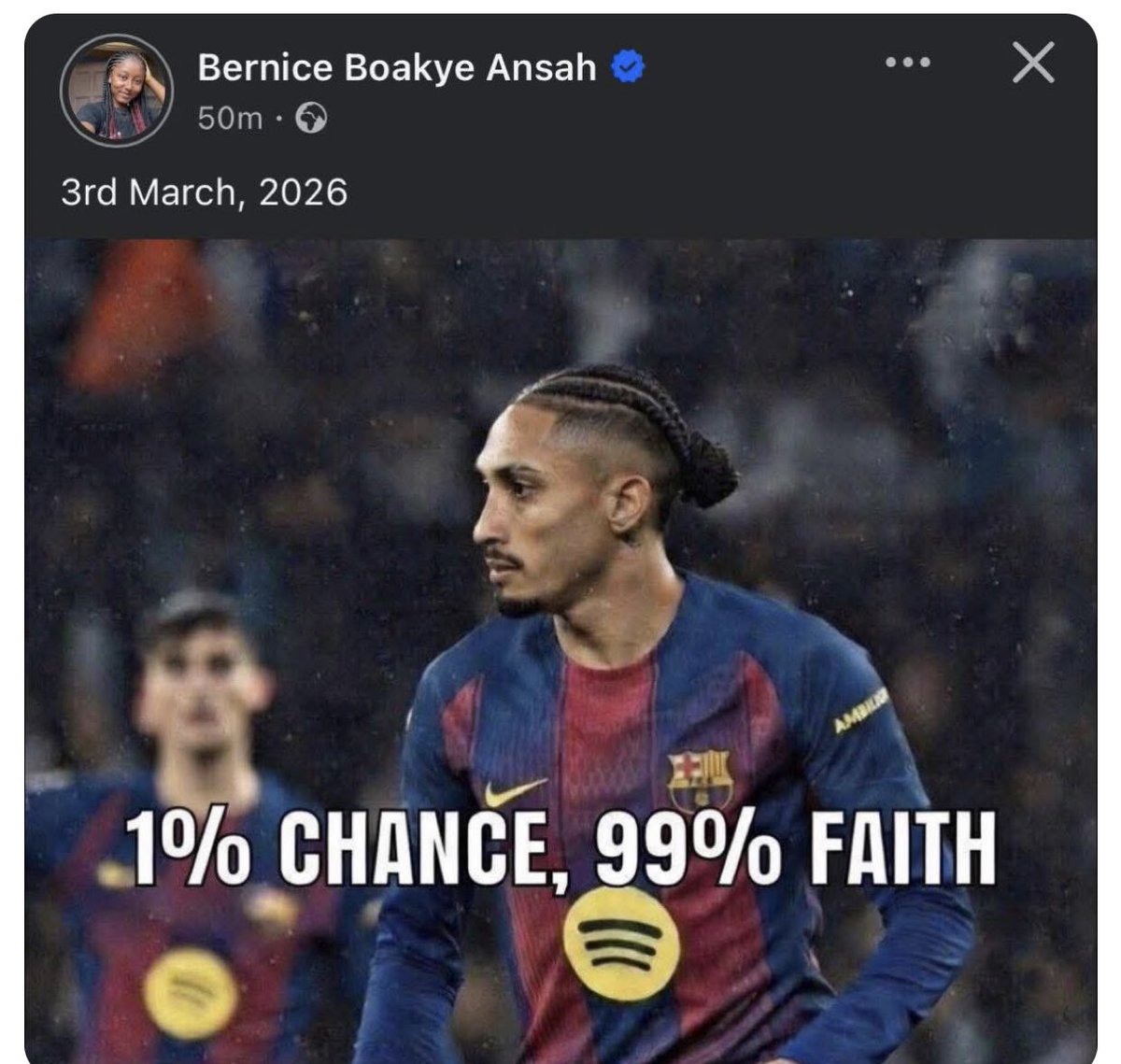 DeHealthguide's tweet image. Enemies of Barca gather here ❤️❤️❤️❤️❤️💙💙💙💙💙💙
Friends of Madrid and ATM let’s celebrate 😁😁😁😁😁😁😁😁😁😁😁