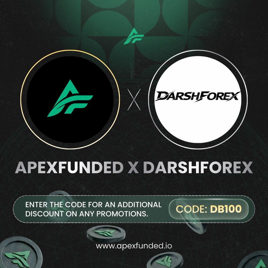 📢Announcement Partnership with <a href="/myapexfunded/">ApexFunded</a>

What <a href="/myapexfunded/">ApexFunded</a> offers ?

✔️ Trade on-Match-Trader 
✔️ Trusted and reliable firm
✔️ Upto 90% Profit Splits 
✔️24/7 Support 
✔️ Bi-weekly Payouts

Ready to get funded with <a href="/myapexfunded/">ApexFunded</a> ? Use my code 'DB100'.