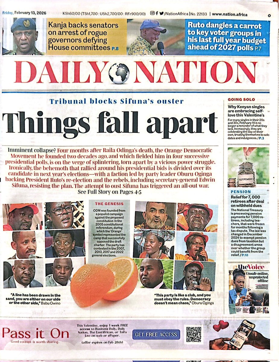 _Shekhe's tweet image. Raila must be turning in his Grave.
He can now see who was a sale out