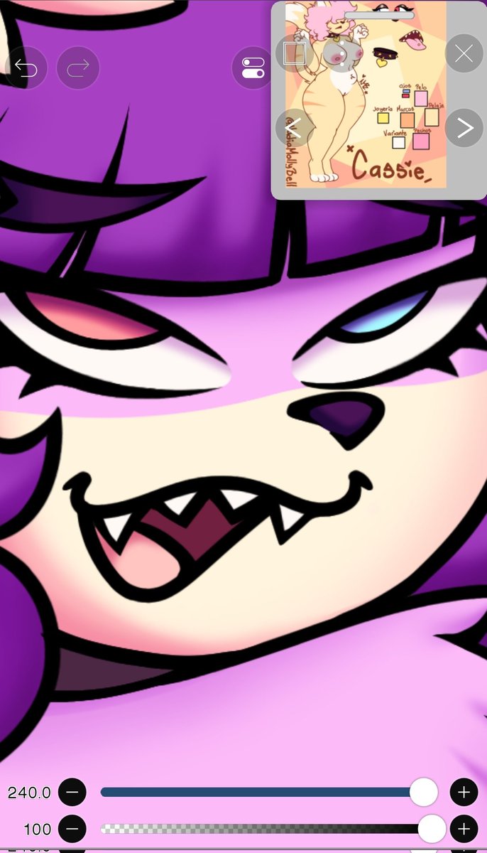 WIPSITO del especial ✨💜

Y pixel de tta de mi Cassie para que disfruten un poquito lo que se viene)?