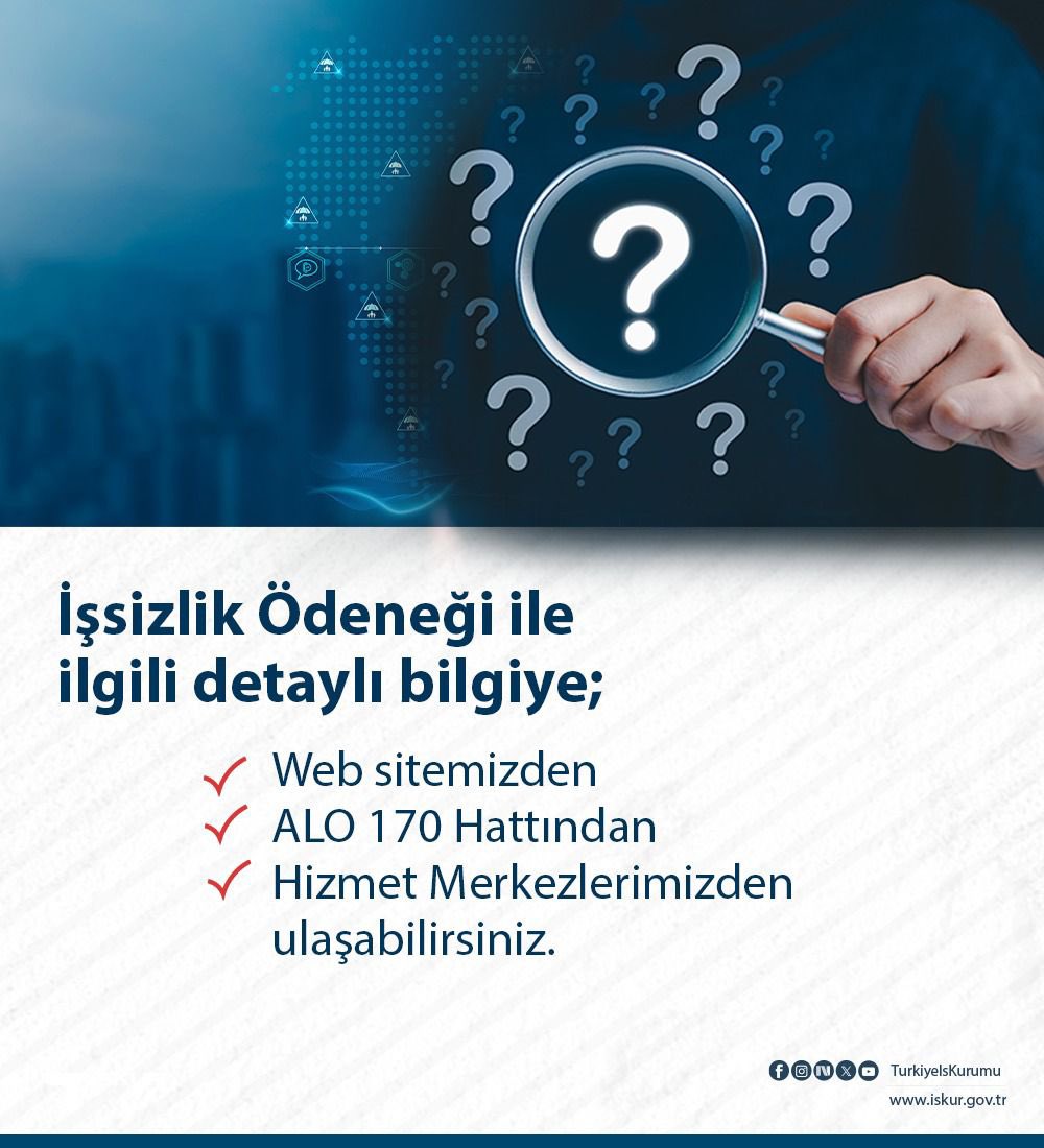 🔎İşsizlik Ödeneğinden Yararlanma Koşulları Nelerdir❓

#İstihdam
#İşsizlikÖdeneği 
#İşgücü