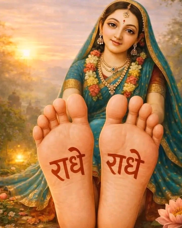कल शाम तक कोई अच्छी खबर मिलेगी बस मन से एक बार ( राधा राधा ) लिख दो..