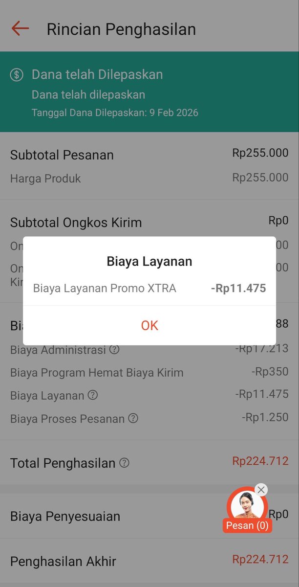 bumi_mart's tweet photo. Komisi AMS shopee 3x kecolongan di pembeli yang sama, belanja 255rb kena potongan 26rb wkwk. Padahal promo xtra udah dimatiin mulu https://t.co/3uFr9TpCNc