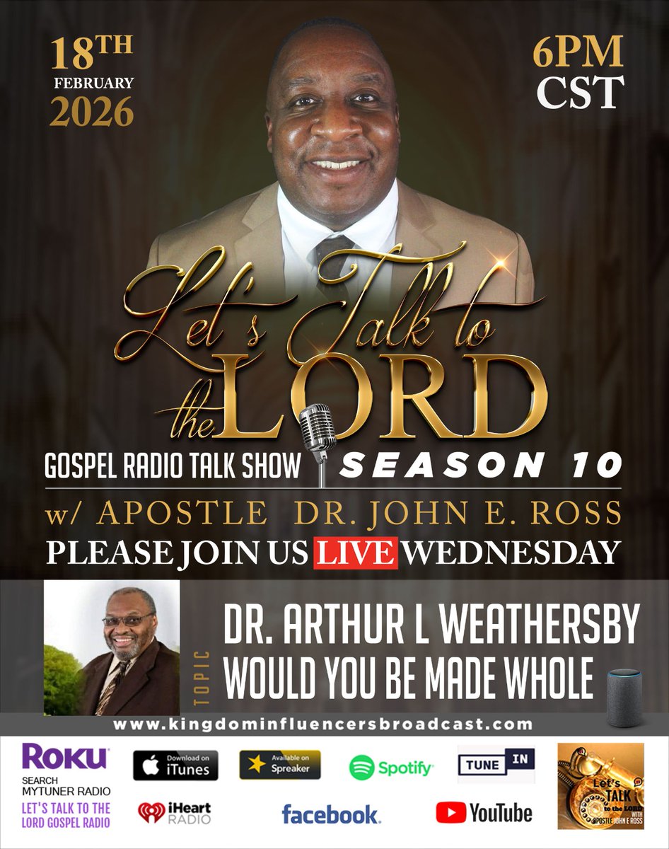 Apostle John E Ross tweet media