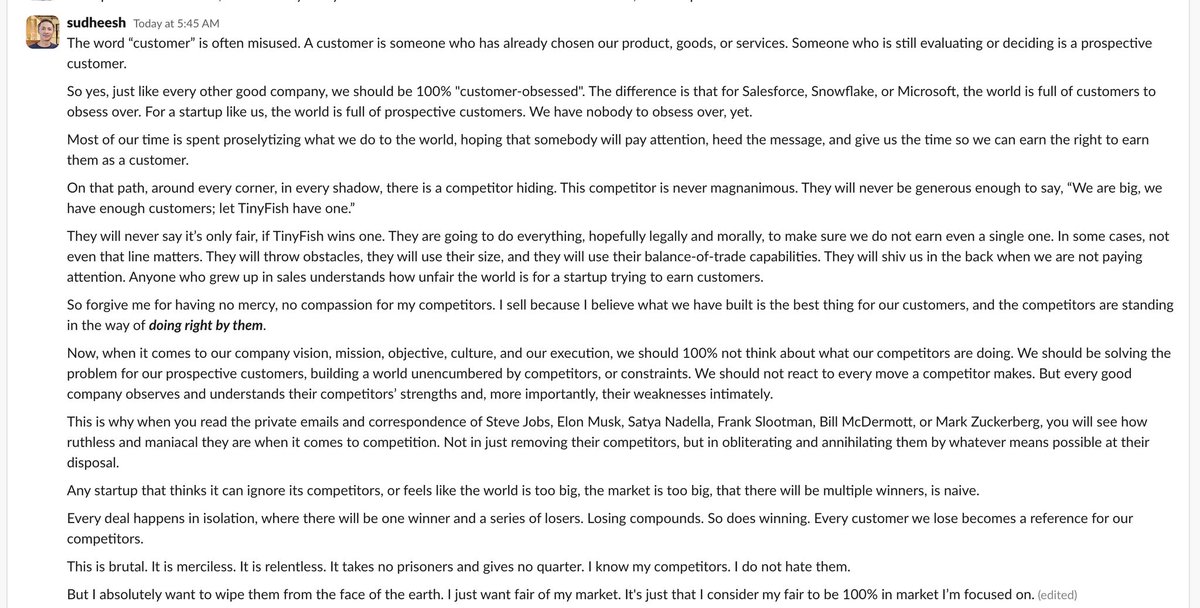 What a day to start! Those are beautiful, but brutal truth to carry forward <a href="/sudheenair/">Sudheesh</a> 🔥🔥🔥